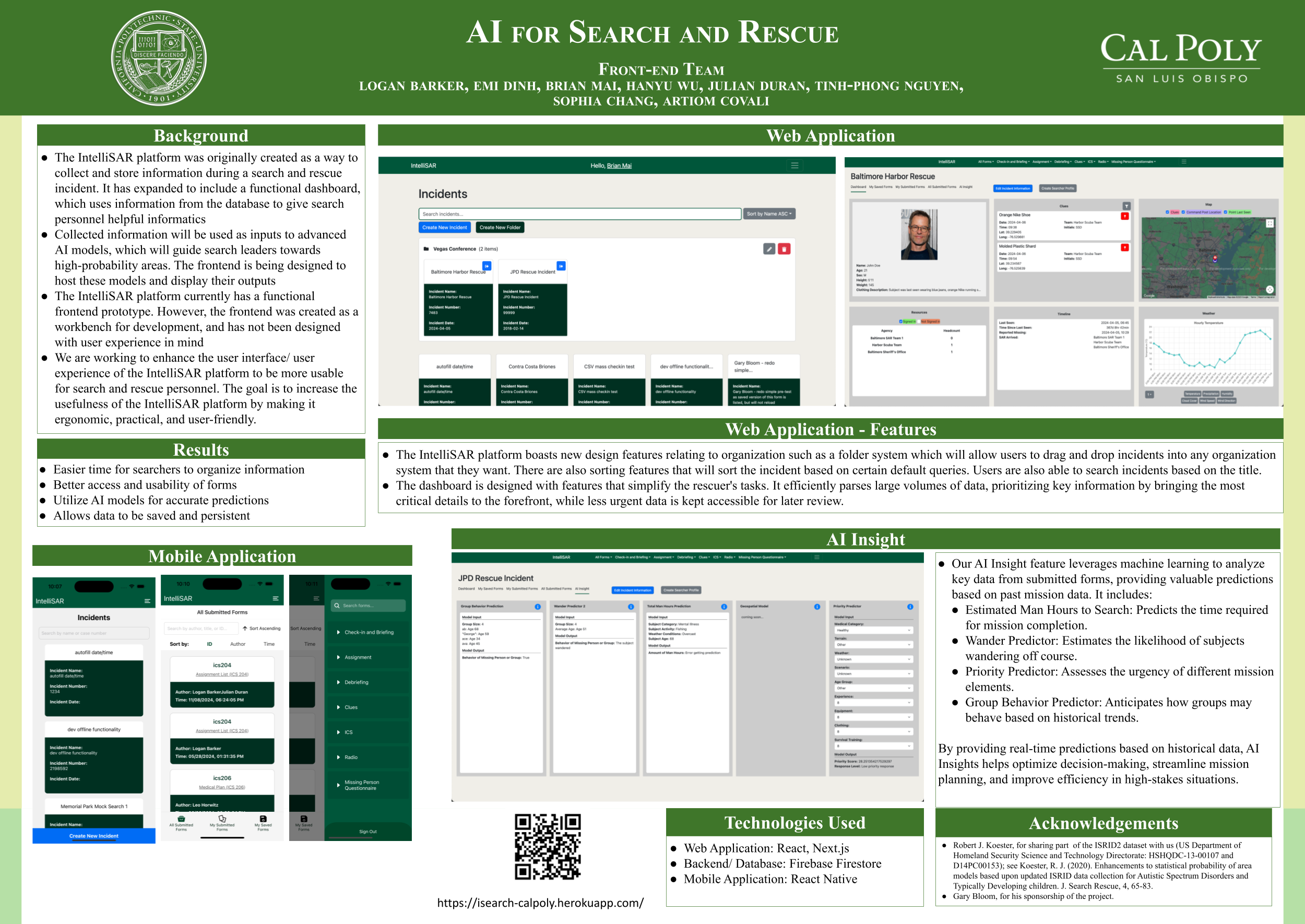 SAR Front-End Poster